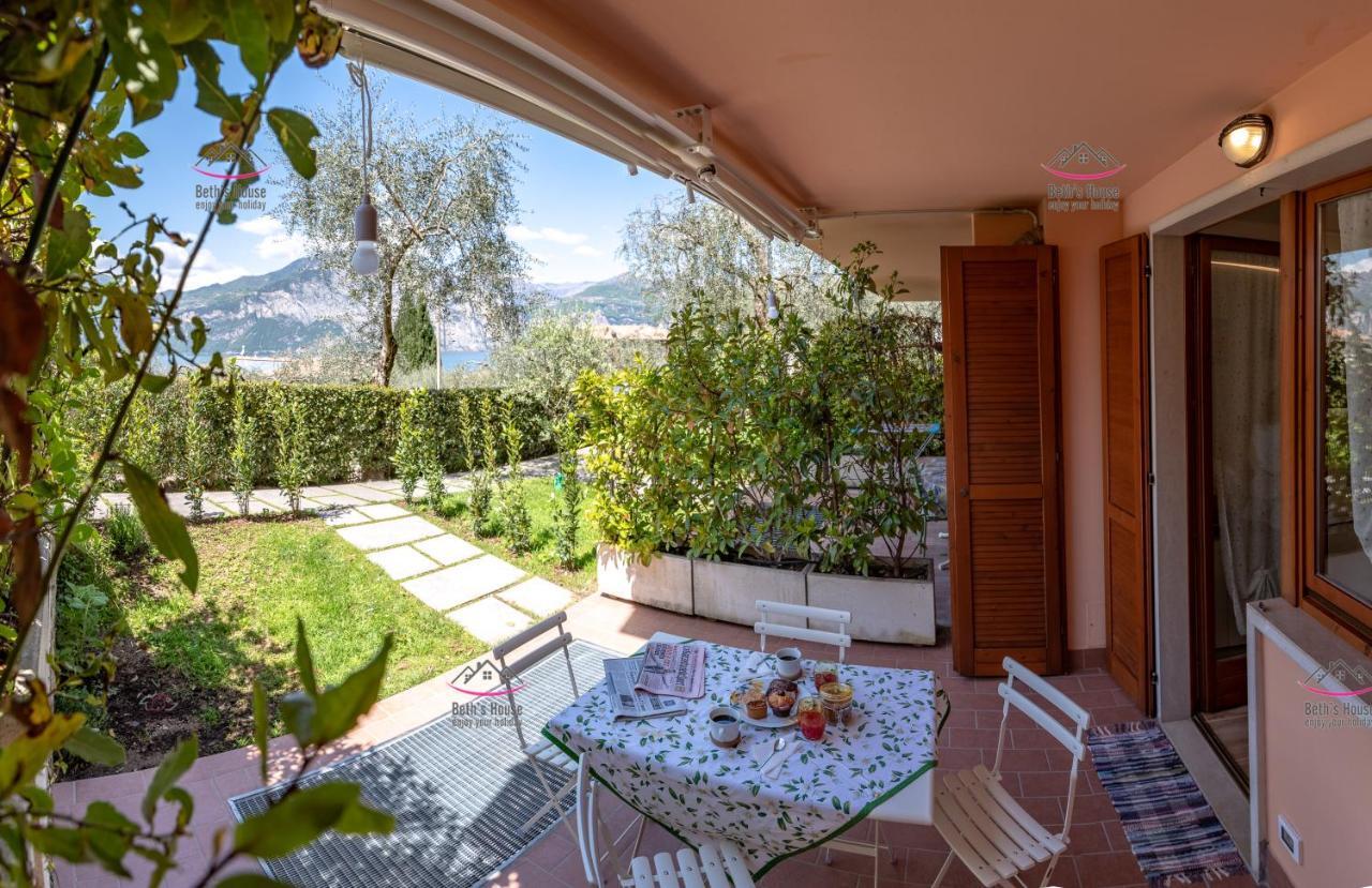 Garden Beth'S House Apartman Brenzone sul Garda Kültér fotó